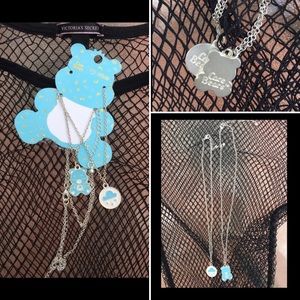 ☁️ 🖤NWT (lot of 3!) Fishnet, Pleather and Carebear🌧